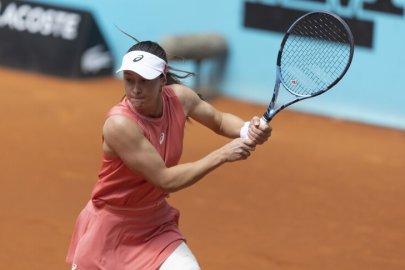 Milli tenisçi Zeynep Sönmez, Madrid Açık Tenis Turnuvası'na veda etti