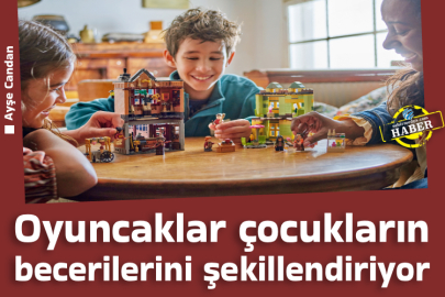 Oyuncaklar çocukların becerilerini şekillendiriyor