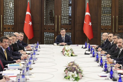Ekonomi Koordinasyon Kurulu, Cumhurbaşkanı Yardımcısı Yılmaz başkanlığında toplandı