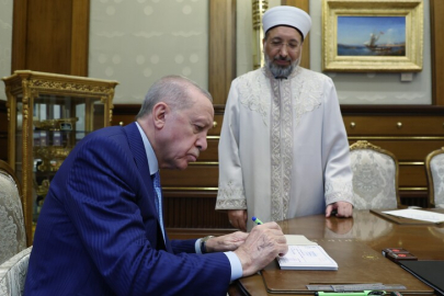 Cumhurbaşkanı Erdoğan, Türkiye Diyanet Vakfına kurban bağışında bulundu