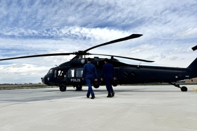 Emniyetin "havadaki gözleri" güvenliğin tesisinde etkin görev yapıyor