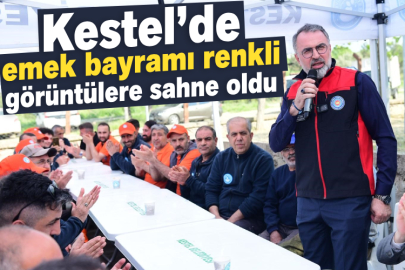 Kestel’de emek bayramı renkli görüntülere sahne oldu