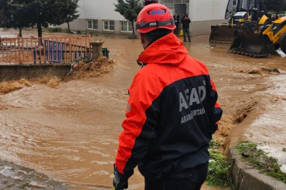 AFAD'dan bazı bölgelerde etkili olan olumsuz hava koşullarına ilişkin açıklama