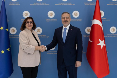 Bakan Fidan, AB Komisyonunun Akdeniz'den sorumlu üyesi Suica ile görüştü