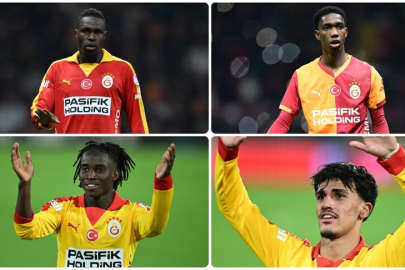 Galatasaray'da 4 futbolcu ilk kez şampiyonluk sevinci yaşadı
