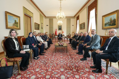 TBMM Başkanı Kurtulmuş, Cezayir Meclisi heyetini ve Emniyet Genel Müdürü Fidan'ı kabul etti