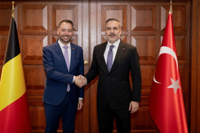 Dışişleri Bakanı Fidan, Belçika Dışişleri Bakanı Prevot ile Ankara'da görüştü