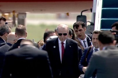 Cumhurbaşkanı Erdoğan Türkistan'da