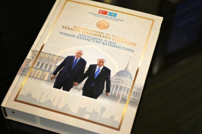 Türkiye-Kazakistan ilişkileri kitaplaştırıldı
