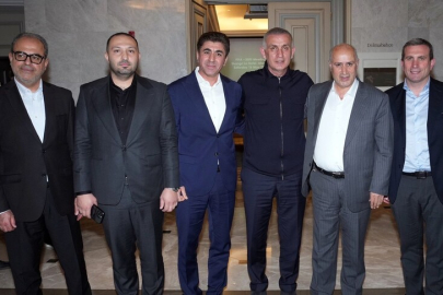 FIFA Genel Sekreteri Grafström, Bakan Bak ve TFF Başkanı Hacıosmanoğlu ile bir araya geldi