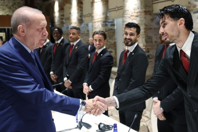 Cumhurbaşkanı Erdoğan'dan Galatasaray Futbol Takımını kabulüne ilişkin paylaşım