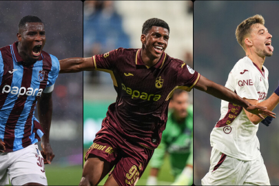 Trabzonspor'un gollerine Onuachu, Augusto ve Muçi damgası
