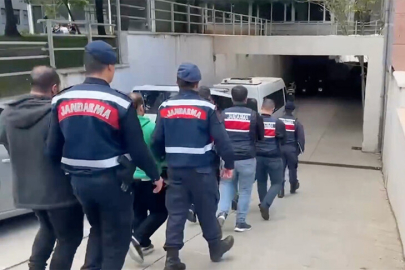 Organize suç örgütüne yönelik 11 ilde düzenlenen operasyonlarda 71 şüpheli tutuklandı