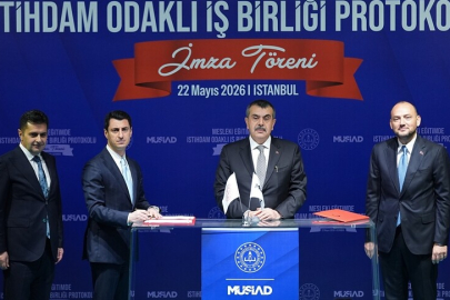 Milli Eğitim Bakanlığı ile MÜSİAD arasında "Mesleki Eğitim İşbirliği Protokolü" imzalandı