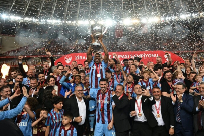 Trabzonspor, 10. kez Türkiye Kupası'nı kazandı