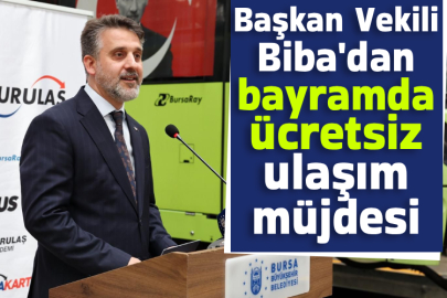 Başkan Vekili Biba'dan bayramda ücretsiz ulaşım müjdesi