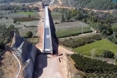 Bursa hızlı tren projesinde çalışmalar hız kesmiyor
