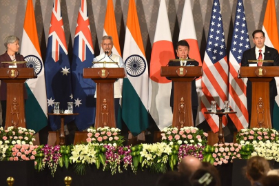 Hindistan, ABD, Avustralya ve Japonya dışişleri bakanları, Quad toplantısı kapsamında görüştü