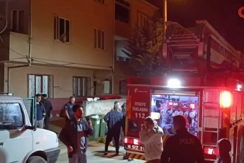 İnegöl’de korku dolu anlar! Eski eşinin evine molotoflu saldırı