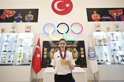 Milli tekvandocu Merve Dinçel'in hayali "unutulmazlar" arasına adını yazdırmak