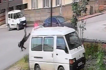 Otomobille çarpışan motosikletli yaralandı