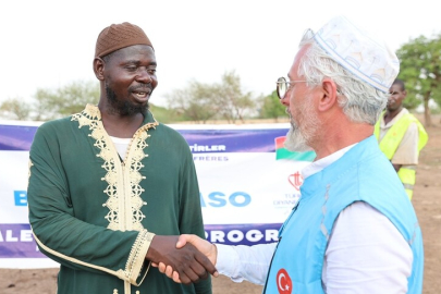 Burkina Faso halkı yardım organizasyonları dolayısıyla Türkiye'ye minnettar