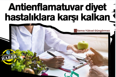 Antienflamatuvar diyet hastalıklara karşı kalkan