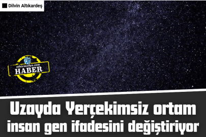 Uzayda Yerçekimsiz ortam insan gen ifadesini değiştiriyor