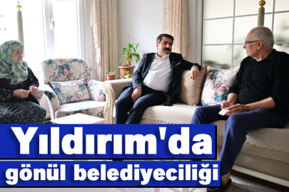 Yıldırım'da gönül belediyeciliği