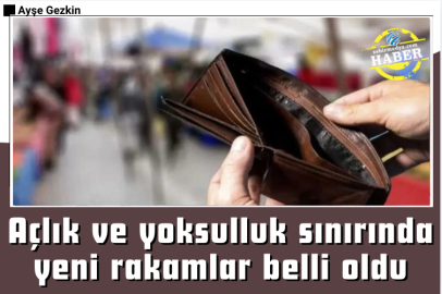 Açlık ve yoksulluk sınırında yeni rakamlar belli oldu