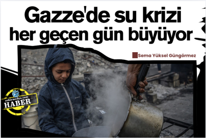 Gazze'de su krizi her geçen gün büyüyor