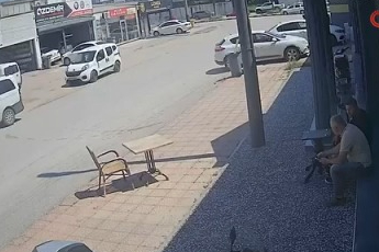 Bursa'da ticari aracı çalmak isterken meydan dayağı yedi
