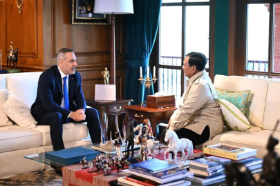 Dışişleri Bakanı Fidan, Endonezya Cumhurbaşkanı Prabowo Subianto tarafından kabul edildi