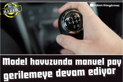 Model havuzunda manuel pay gerilemeye devam ediyor