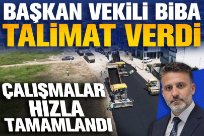 Başkan Vekili Biba talimat verdi, çalışmalar hızla tamamlandı