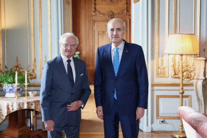 TBMM Başkanı Kurtulmuş, İsveç Kralı Carl XVI Gustaf tarafından kabul edildi