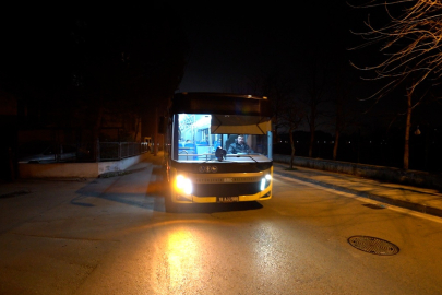 Bursa'da gece seferleri devam ediyor