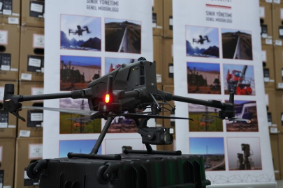 Sınır güvenliği için termal kameralı 391 dron envantere alındı