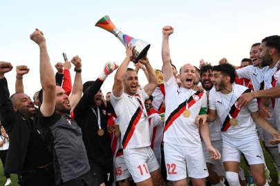 KKTC A Milli Futbol Takımı, CONIFA Turnuvası'nda Avrupa şampiyonu oldu