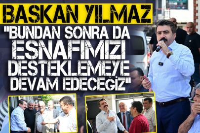 Yıldırım Belediye Başkanı Yılmaz: "Bundan sonra da esnafımızı desteklemeye devam edeceğiz"