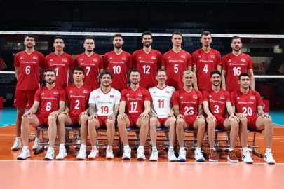 A Milli Erkek Voleybol Takımı ikinci maçında Fransa'yı yendi