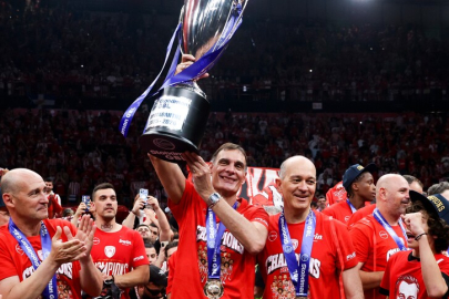 Yunanistan'da basketbolun şampiyonu Olympiakos