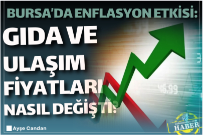 Bursa’da enflasyon etkisi: Gıda ve ulaşım fiyatları nasıl değişti?