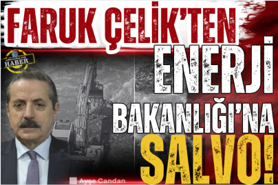 Faruk Çelik’ten Enerji Bakanlığı’na salvo!