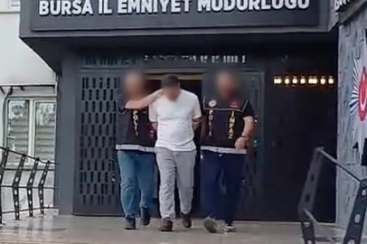 Kırmızı bültenli şahıs Bursa’da yakalandı