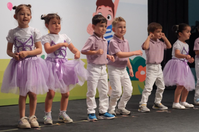 Yıldırım'da miniklerin mezuniyet coşkusu