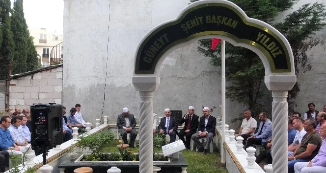Şehit Belediye Başkanı Cüneyt Yıldız yâd edildi