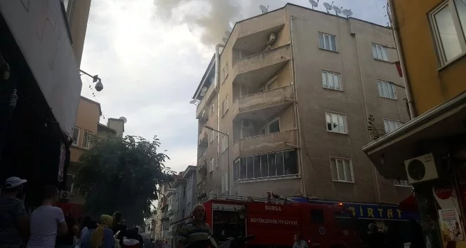 Bursa'da iftara saatler kala korkutan yangın