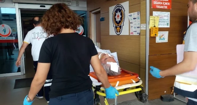 Bursa'da otomobilin çarptığı yaya ölümden döndü