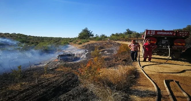 İznik'teki orman yangını kontrol altına alındı